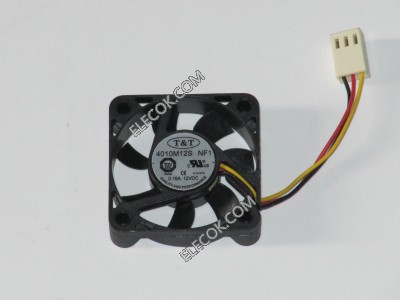 T&amp;T 4010M12S NF1 12V 0,16A 3wires cooling fan 