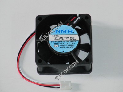 NMB 2410ML-05W-B39-GQ1 24V 0.1A 3wires Cooling Fan