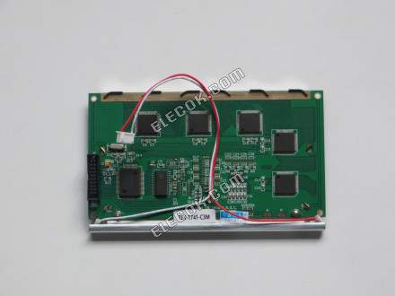 240*128 TOSHIBA 5,2" TLX-1741-C3M STN LCD Képernyő helyettesítő fekete fólia 