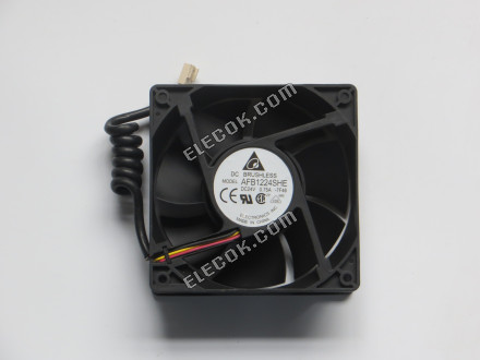 AFB1224SHE-7F46 DC24V, 75A 3 vezeték Hűtőventilátor 