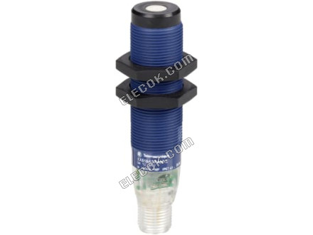 Telemecanique Sensors VM18PNO58ADQ Ultrasonic Közelségérzékelők 