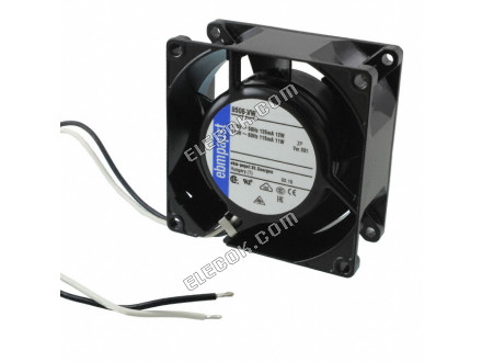 EBM-Papst 8506VW-691 115V 11W 2 vezeték Hűtőventilátor 