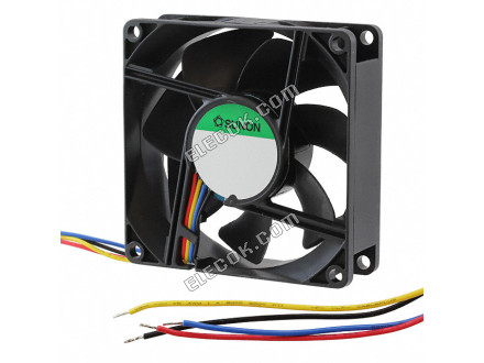 GF80321B1-000U-SC9 Sunon VENTILáTOR 80X32MM 12VDC IP56 PWM 4 Vodič Vývody 