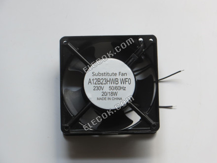 COSTECH A12B23HWB WF0 AC230V 50/60HZ 120*120*38mm hűtőventilátor, Helyettesítő nélkül vízálló funkció 