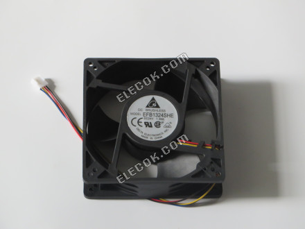 DELTA EFB1324SHE 24V 1,38A 4 vodiče Chladicí Ventilátor, originální 