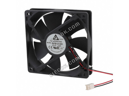 DELTA 1-NPO/603-1075 12V 0,23A 2,76W 3 vezeték Hűtőventilátor 