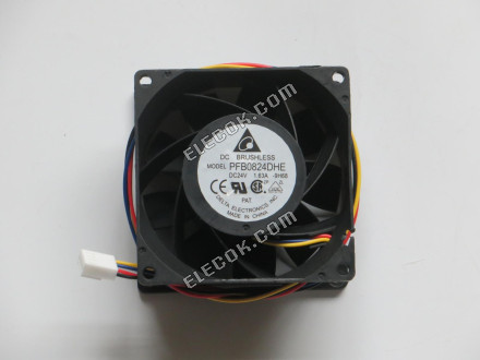 DELTA PFB0824DHE-9H68 24V 1,63A 4 vezeték Hűtőventilátor 