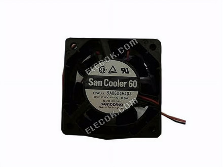 Sanyo 9A0624H404 24V 0,06A 2 vodiče Chladicí Ventilátor 