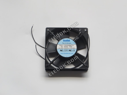 Qualtek FAA1-12025QBMT31 230V 50/60HZ 0.10/0,09A 2 vodiče Chladicí Ventilátor 