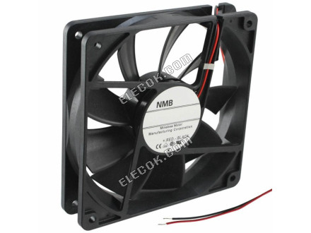 NMB 4710KL-05W-B30-L00 24V 0,15A 3,6W 2 vezeték Hűtőventilátor 