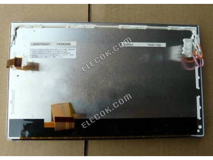 LQ080T5GA01 Originální lcd obrazovka a dotyková obrazovka Toyota Highlander, NOVý 