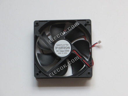 MARTECH DF1202512FDHN 12V 0,42A 5,04W 2 vezeték Hűtőventilátor, helyettesítő 