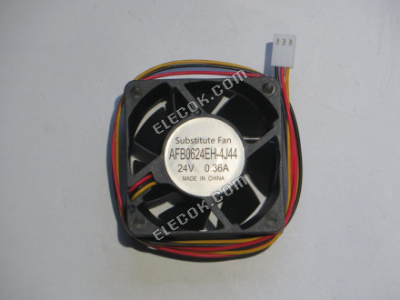 DELTA AFB0624EH-4J44 24V 0,36A 3 vodiče Chladicí Ventilátor, Náhrada / náhrada 