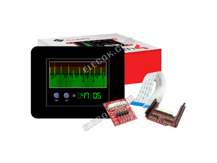 GEN4-ULCD-28D-CLB-AR 4D Systems Pty Ltd Graphic LCD Displej Modul Transmisivní červená, Zelená, Modrá RGB TFT - Barevný I²C, SPI, TTL 2,8" 71.12mm 240 x 320 