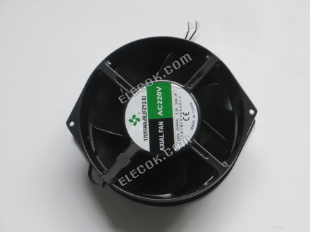 Ningbo Beider 17055HA2BL FZY2-S 220V 50/60HZ 0,3A 36W 2P 2 vodiče Ventilátor 