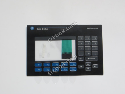 AB Allen-Bradley Panelview 550 2711-B5A1 2711-B5A2 Membrán Billentyűzet 