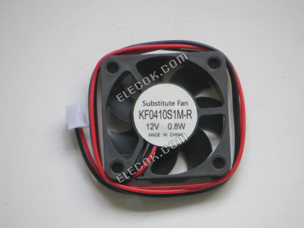 Jamicon KF0410S1M-R Server - čtvercový Ventilátor 12V0.8W, sq40x40x10mm, 2W 2 Vodiče náhrada 