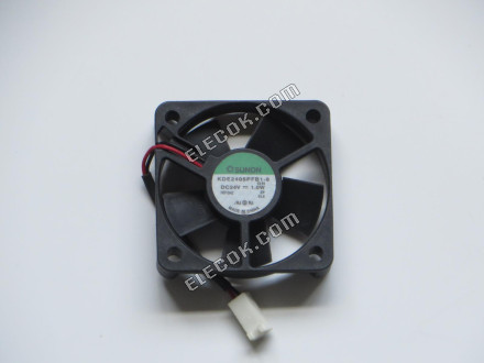 SUNON KDE2405PFB1-8 24V 1.0W 2 vezeték Hűtőventilátor, Eredeti 