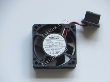 NMB 2408VL-S5W-B79 24V 0,15A 3 vodiče chladicí ventilátor 