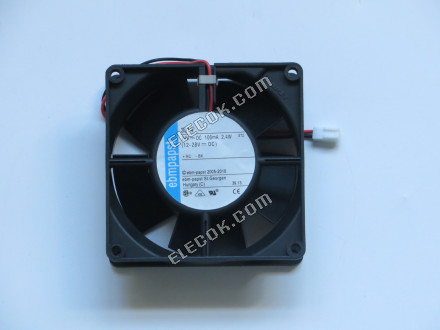 EBMPAPST 3314 24V 100MA 2,4W 2 vodiče Chladicí Ventilátor 
