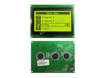 NHD-12864AZ-FL-GBW Newhaven Display LCD Graphic Displej Modul 128 x 64 STN-GRAY 93.0 x 70.0 