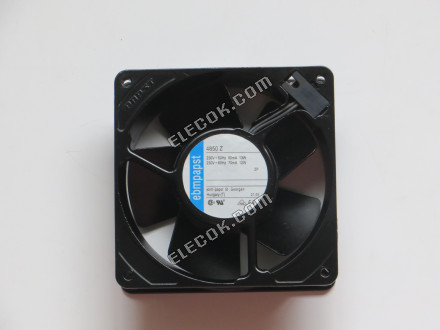 ebm-papst 4850 Z 230V 50/60HZ 13/12W 70/80MA Chladicí Ventilátor se zásuvkovým připojením 