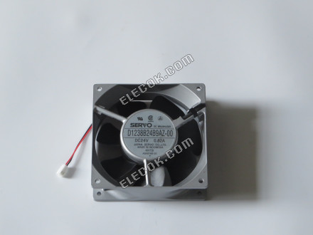 SERVO D1238B24B9AZ-00 24V 0,82A 2 vodiče chladicí ventilátor refurbishment 