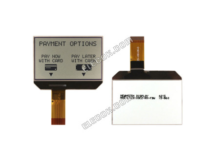 NHD-C160100CZ-RN-FBW Newhaven Display LCD Graphic Kijelző Modul 160 x 100 FSTN + 51,5 x 39,7 x 2,1 