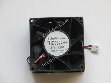 DELTA THD0924HE 24V 1.80A 4 vodiče Chladicí Ventilátor, náhrada 