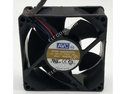 AVC DASA0832B2M 12V 0,7A Heatsink Axiální Chladicí Ventilátor 