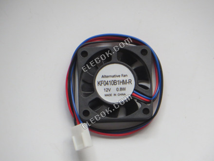 Jamicon KF0410B1HM-R 12V 0,8W 3 vezeték Ventilátor, helyettesítő riasztási funkcióval 