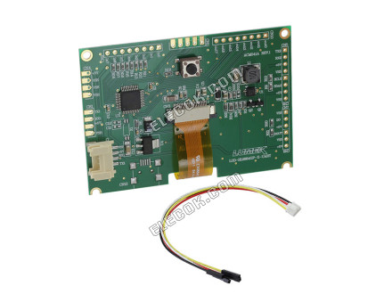 LOD-H12864GP-Y-UR Lumex, Inc. 128X64 PIXELů UART OLED MODUL Y displej panel 2,42" 