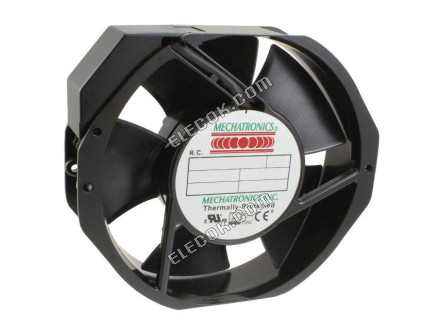 UF15AC23-BTMR Mechatronics VENTILáTOR AXIáLNí 172X150X38MM 230VAC 4 Terminals 