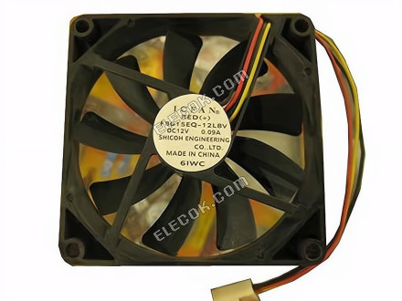 Shicoh ICFAN 8015 F8015EQ-12LBV 12V 0,09A Hűtőventilátor 