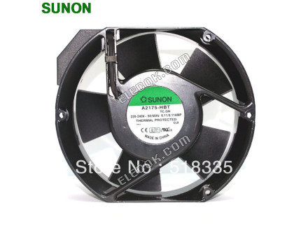 Sunon A2175 HBT AC Ventilátor 171x151x5 Mm 17cm 17251 230VAC 50 60Hz se zásuvkovým připojením 