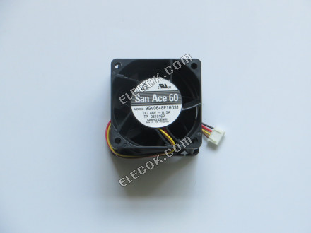 Sanyo 9GV0648P1H031 48V 0,5A 4 vezetékek Hűtőventilátor 
