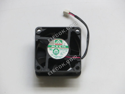MAGIC MGA6012UB-O25 12V 0,38A 2 vezeték hűtőventilátor 
