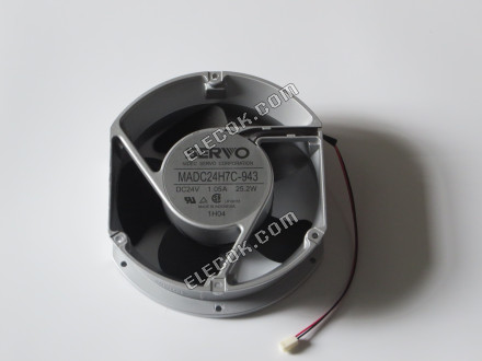 SERVO MADC24H7C-943 24V 1,05A 25,2W 2 vodiče chladicí ventilátor 