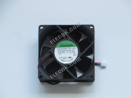 SUNON KD2408PTB1-6A 24V 3,4W 2 vodiče Chladicí Ventilátor 