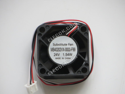 SUNON MB40202VX-0000-F99 24V 1,54W 3 vezeték hűtőventilátor helyettesítő 