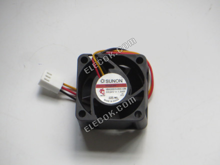 SUNON MB40202VX-000C-G99 Serverový čtvercový Ventilátor 24V 1,54W 3 vodiče 