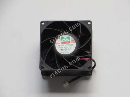 MAGIC MGA8024YB-038 24V 0.90A 2 vezeték hűtőventilátor 