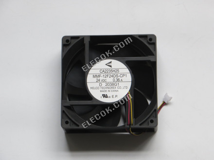 Mitsubishi Ventilátor CA2235H25 MMF-12F24DS-CP1 24V 0,36A 3 vezeték Hűtőventilátor, 7 blades 