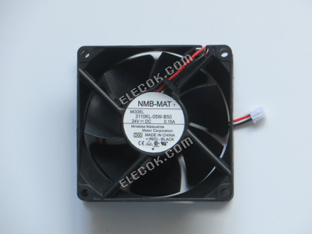 NMB 3110KL-05W-B50-D00 24V 0,15A 2 vezeték Hűtőventilátor 