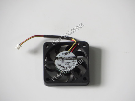 ADDA AD0412HB-K96 12V 0,08A 3 vezeték DC Hűtőventilátor Felújított 