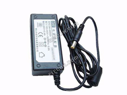 GVE GM-480025 VáLTóáRAM Adapter - úJ Eredeti GM-480025, 48V 0,4A, RJ45 Foglalat, 2-Prong 