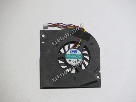 AVC BAAA0508R5H-P003 5V 0,5A 4 vezeték Hűtőventilátor 