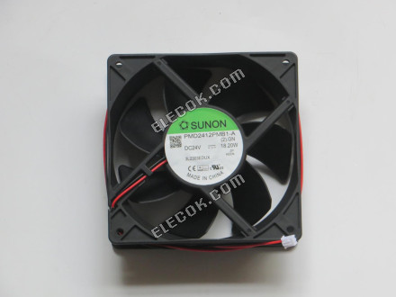 SUNON PMD2412PMB1-A 24V 18,2W 2 vodiče Chladicí Ventilátor 