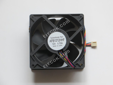 DELTA AFB1212HHF 12V 0.70A 4 vodiče Chladicí Ventilátor náhrada 