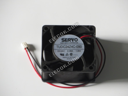 SERVO TUDC24Z4C-090 24V 0,08A 1,8W 2 vezeték hűtőventilátor 